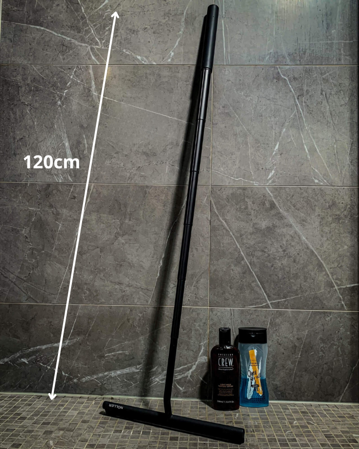 Telescopic Shower Squeegee with Extendable Handle – Streak-Free Cleaning Tool for Walls and Floors