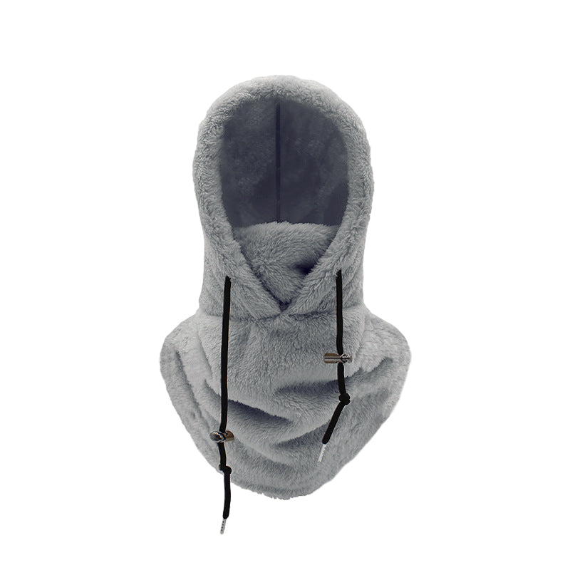Warm Plush Bike Cap