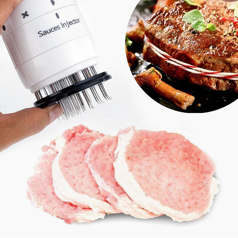 tender meat quick pin press