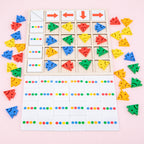 Wooden Table Color Direction Game For Kids
