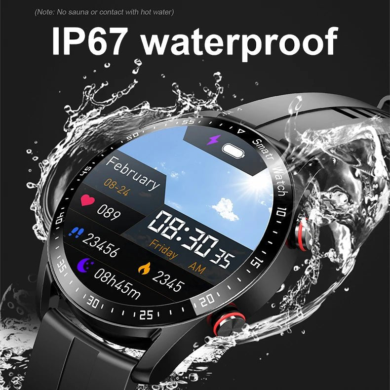 Glucose meter and Health monitor in one watch - GlucoseGuard