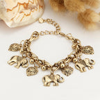 Handmade Vintage Elephant Anklet