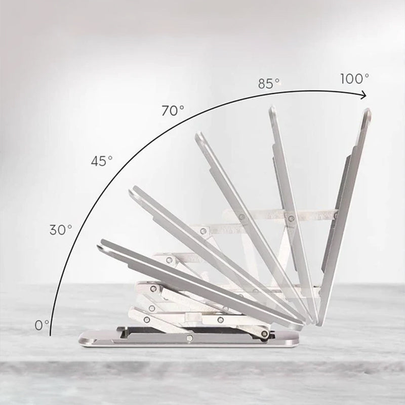 Portable foldable phone holder
