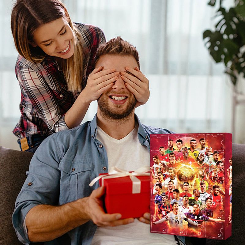 GiftGoal - Advent Calendar Football Set for Christmas Gift