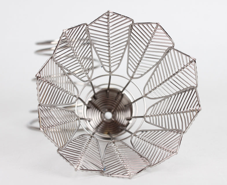 Creative Stainless Steel Badminton Shaped Pen Holder, for Home, Office and Gifts