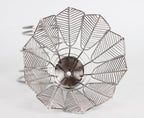 Creative Stainless Steel Badminton Shaped Pen Holder, for Home, Office and Gifts