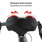 Bicycle seat cushion cover