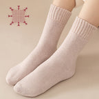 Unisex Thermal Socks | Self-Heating Fleece Lining | Moisture-Wicking | 3-Pair Set