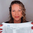 Net Plopping Cap for Curly Hair – Frizz-Free Drying Bonnet