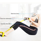 Multifunctional Pedal Resistance Elastic Sit-up Bands Pedal Exerciser Sit-up Pull Rope