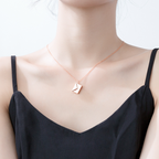 Metal wrap neck chain