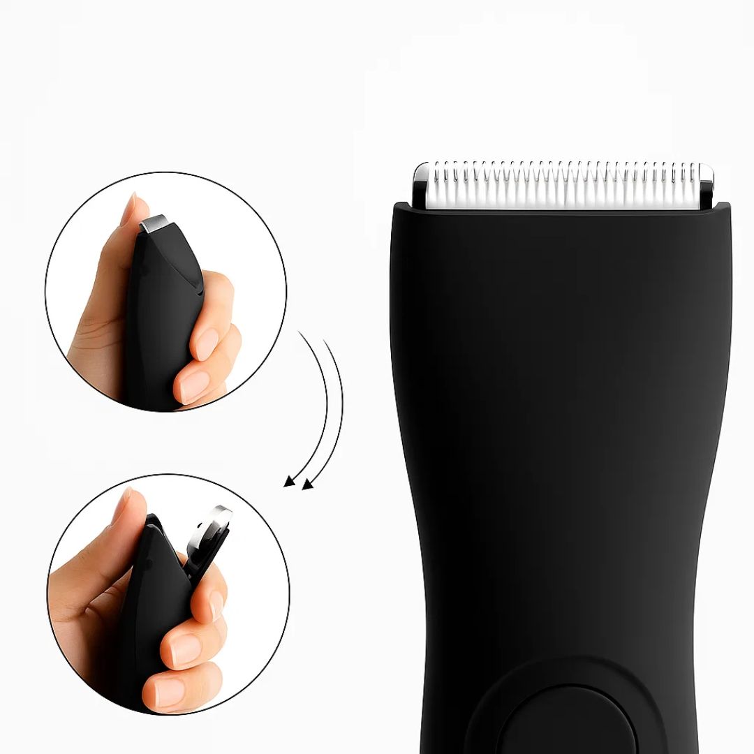Waterproof – Ceramic Blade – Painless Cordless Grooming for Men – Smooth Results, No Nicks or Irritation