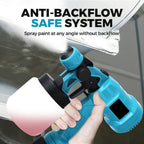Cordless electric paint sprayer