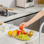 Rectangular plate for refrigerator