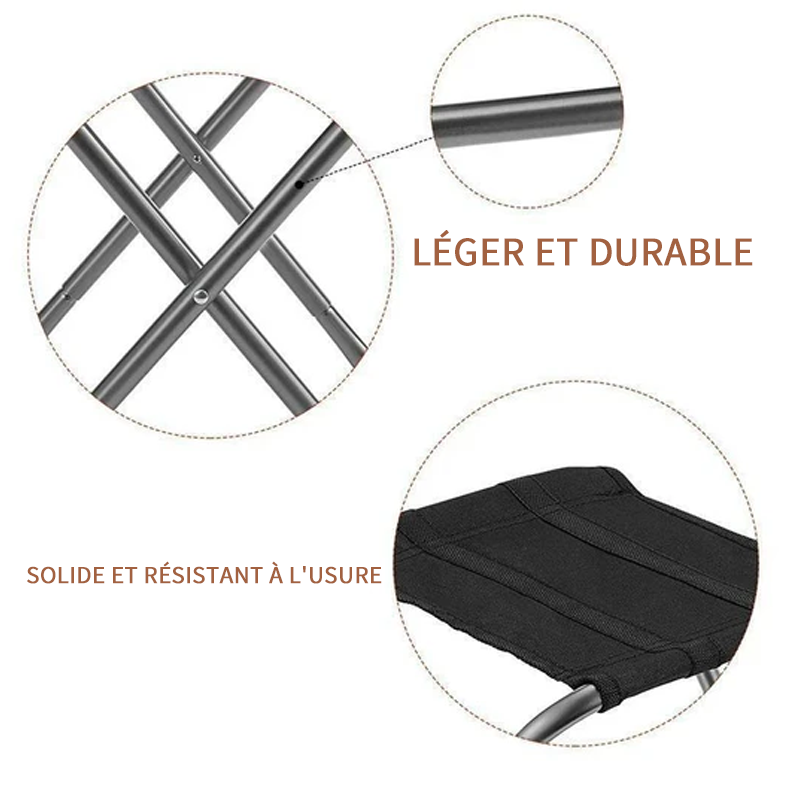 Folding Stool Camping Chair Portable Ultra Light