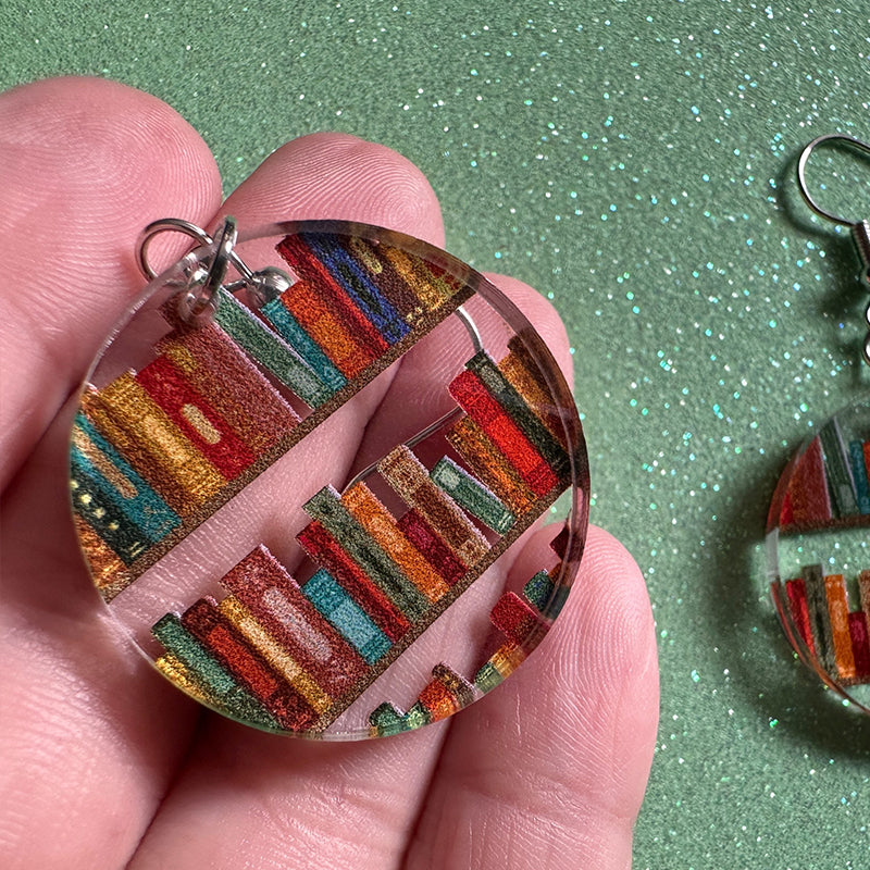 Beech Earrings / Earrings for Book Lovers
