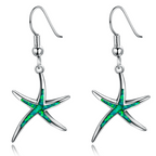 Starfish Earrings with Rings