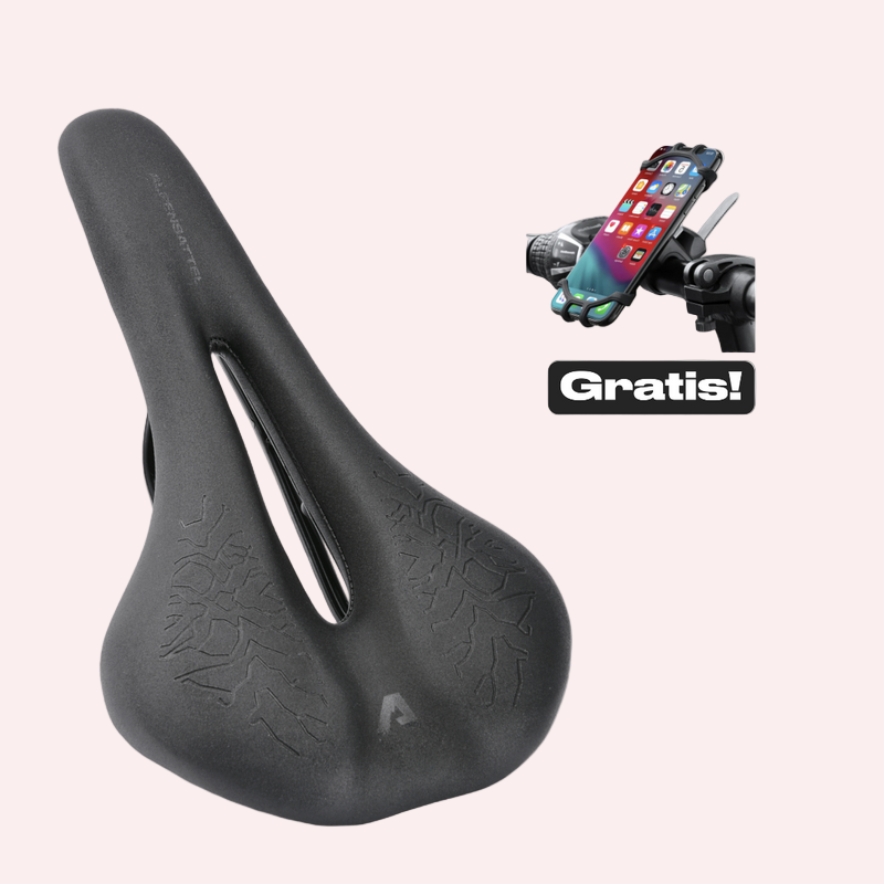 Ergonomic bicycle saddle | No more back and butt pain