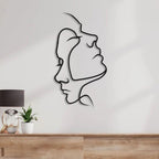 Minimalist Wall Décor with Abstract Expression of Love