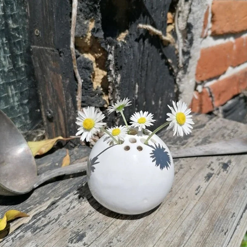 Handmade Vase Flower Stone Table Decoration