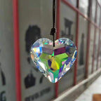 GlimmerHeart Elegant Heart-Shaped Sun Catcher – Enchanting Light Effects for Your Home