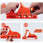 Drywall edge bevel woodworking hand tool
