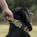 Tactical Dog Collar with Handle – GripMaster