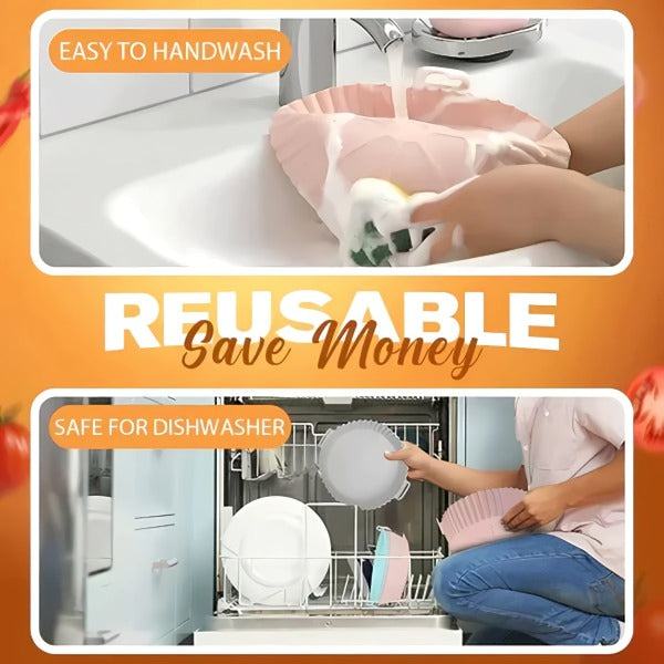 Silicone Air Fryer Baking Tray