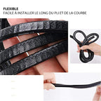 Protection strip for car door with U-shape, 5m
