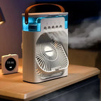 3-in-1 Fan with 7-Color LED Light - BreezeMaster Pro