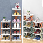 Organizer for multilayer shoe racks