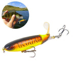 Fishing bait with propeller tractor