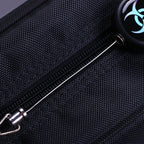 Keychain with retractable wire cable