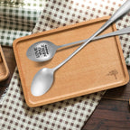 Love You More' Engraved Spoon