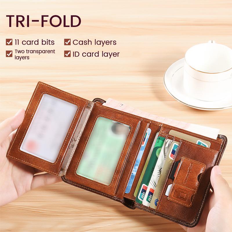 Simple Anti-Theft Wallets for Men