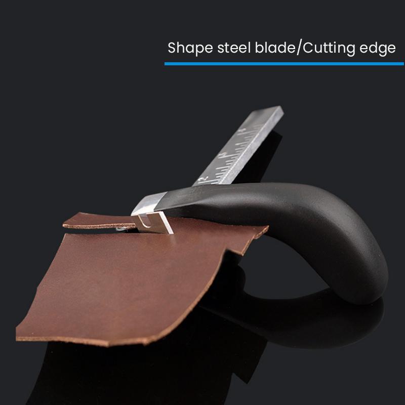 Leather cord belt cutter