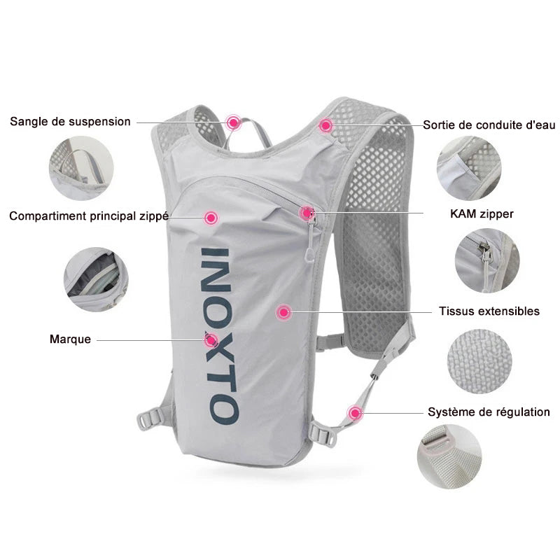 Sport backpack for the outdoors