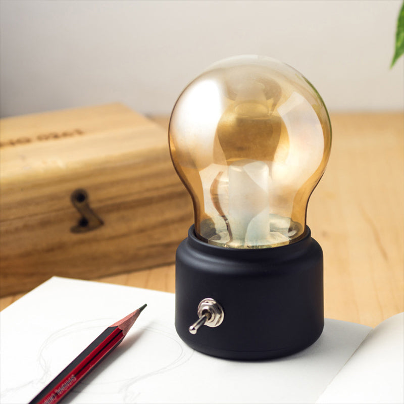 Vintage LED Bulb Shape Mini Lamp