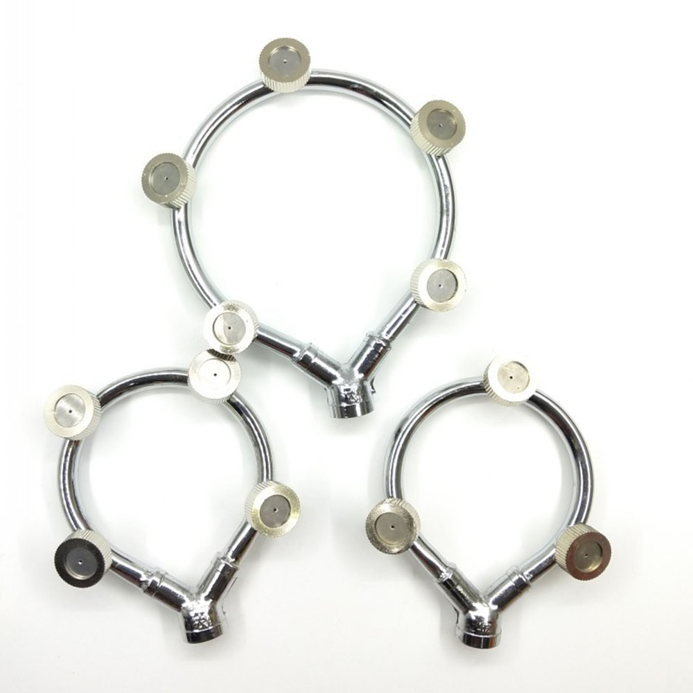 High pressure stainless steel ring multi nozzle – Efficient spray attachment for garden irrigation