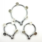 High pressure stainless steel ring multi nozzle – Efficient spray attachment for garden irrigation