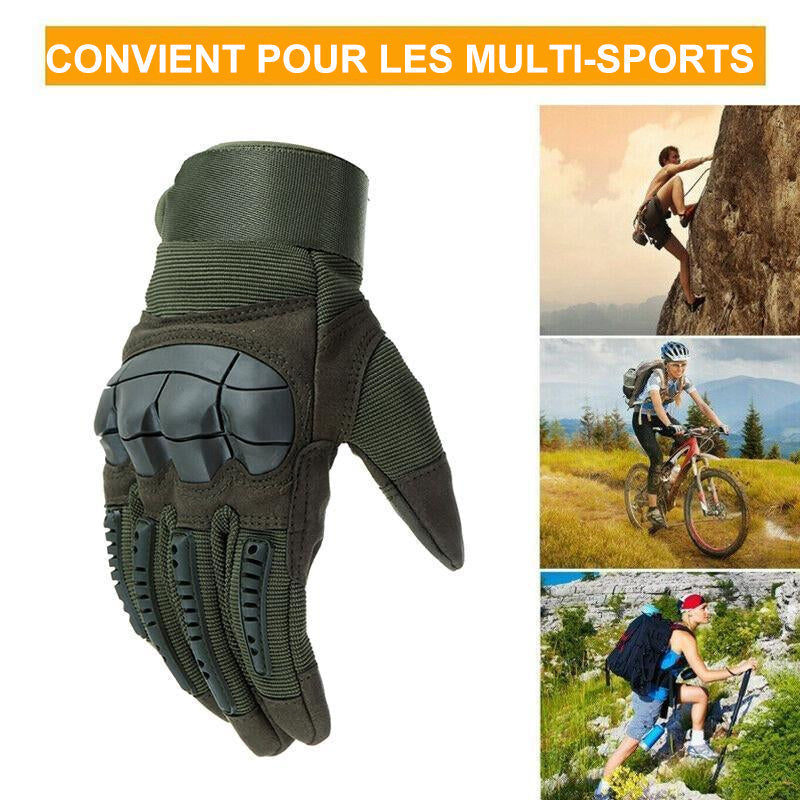 Military tactical gloves with full fingers