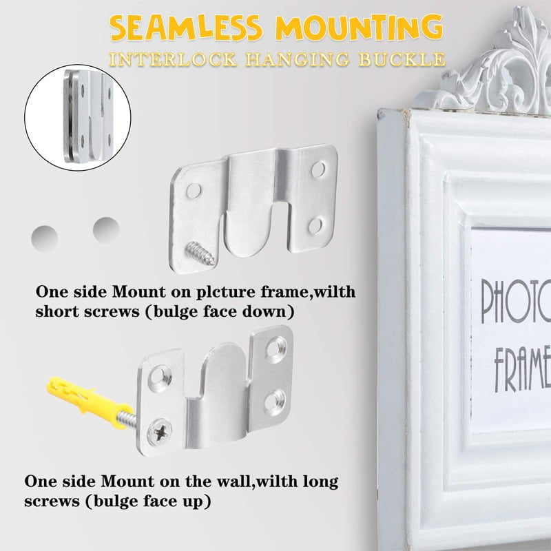 Stainless Steel Interlock Hanging Clasp