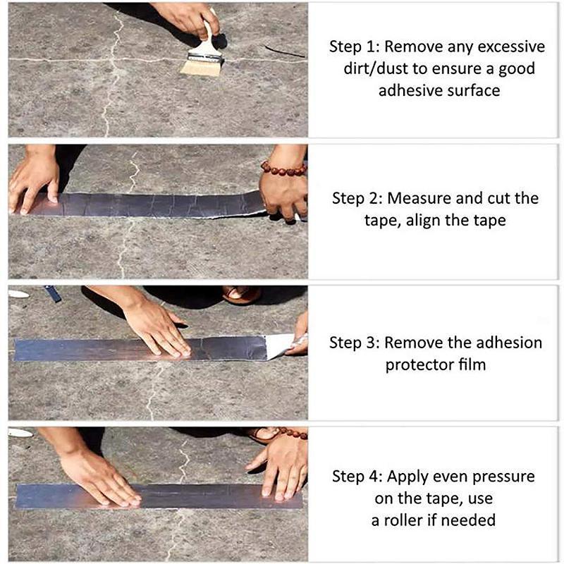 Super waterproof tape, butyl rubber