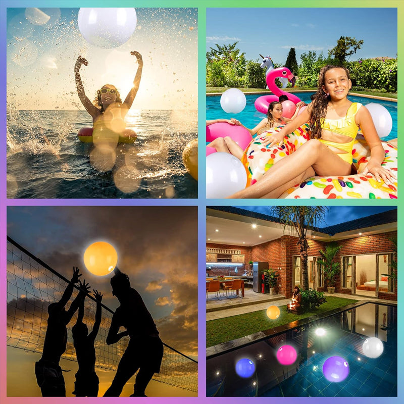 16 Colors bright Water Ball LED Light