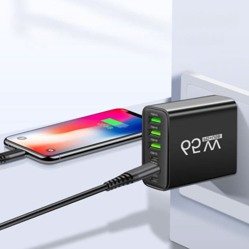 Compact Multi-Port Fast Charger for Phones and Tablets