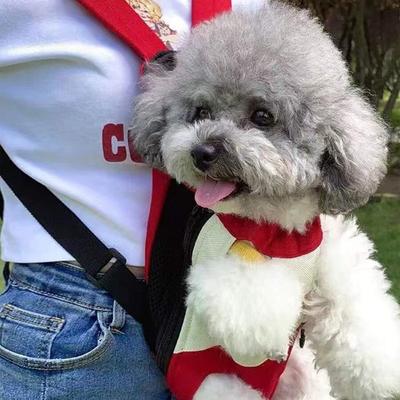 Portable backpack for dogs and cats on travels