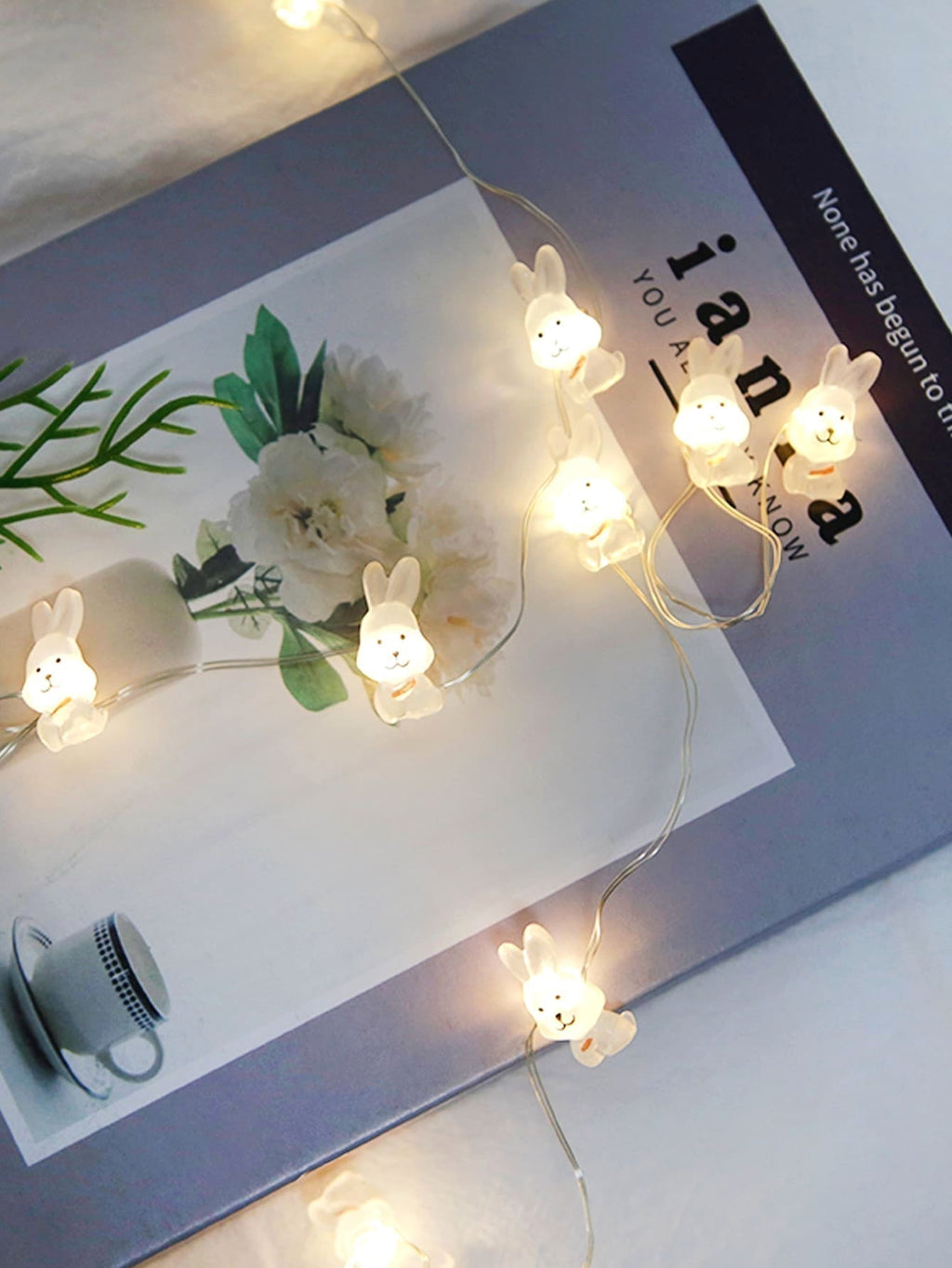 20 LED 2M Rabbit Fairy Lights - Novelty Lighting