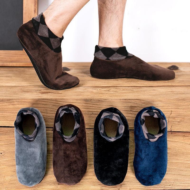 Non-slip inner thermal socks