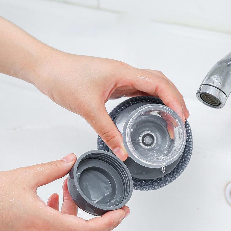 Kitchen Soap Dispenser Palm Brush