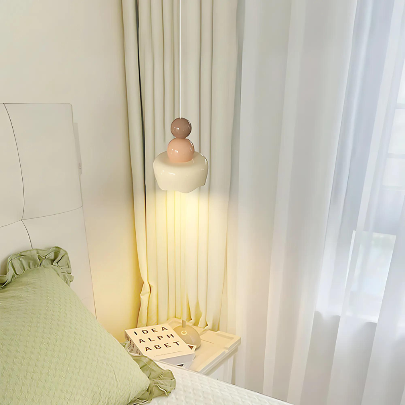Romantic Pendant Lamp For Bedroom With Warm Lighting